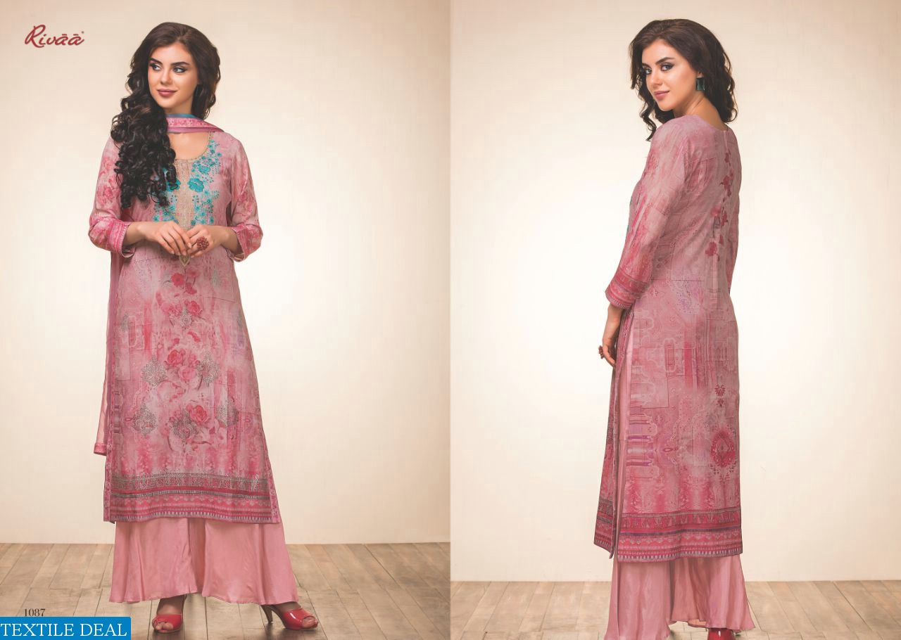 Rivaa Shabnam-11 Wholesale Casual Ethnic Suits